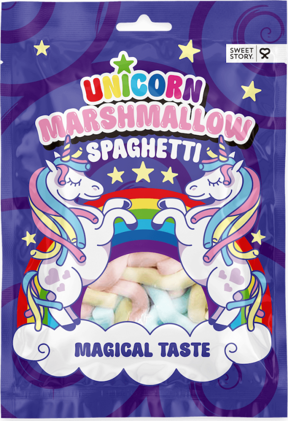 Marshmallow Unicorn Spaghetti 50g