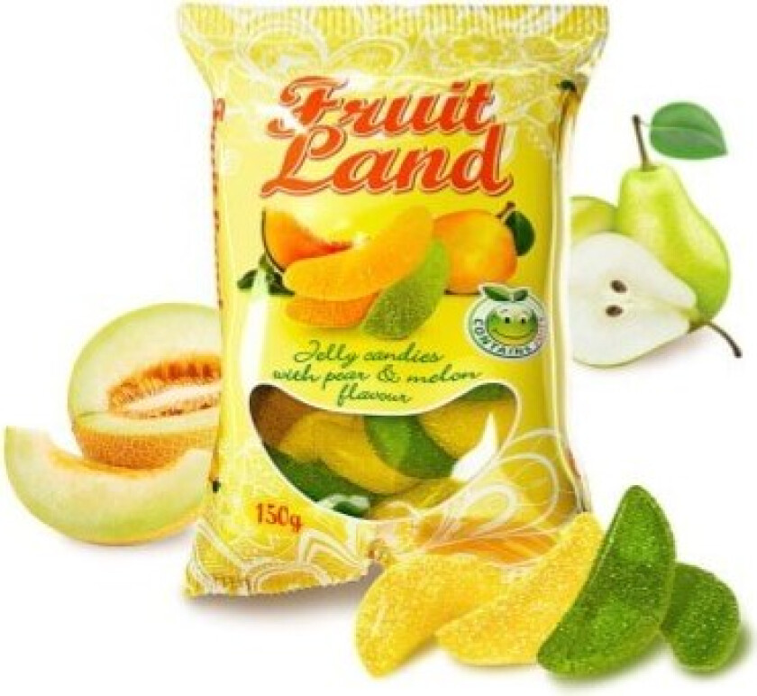 Fruit Land - Fruktmarmelad med Päron & Melon 150g