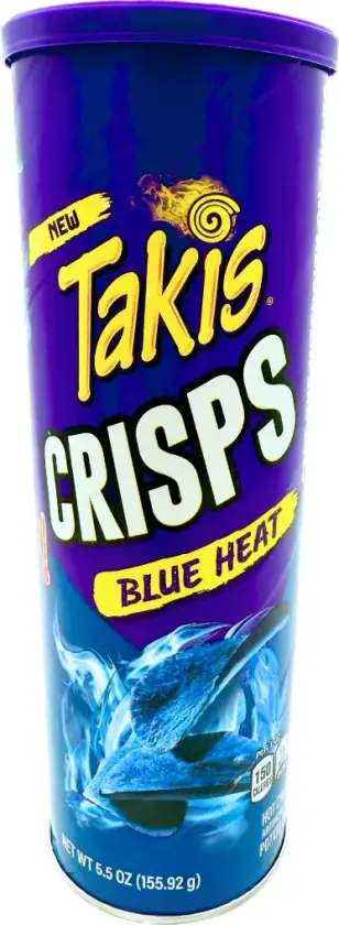 Crisps Blue Heat 155g