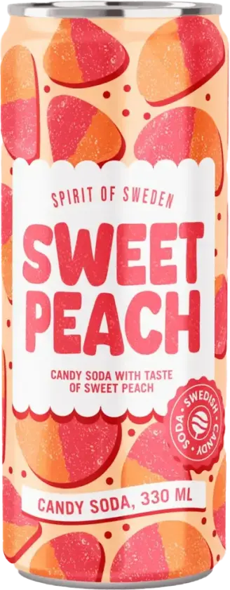 Sweet Peach Soda 330ml