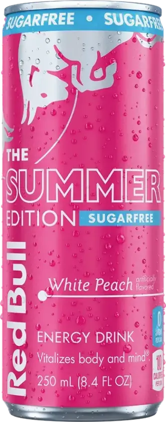 Energy Summer White Peach Sugar Free 25cl
