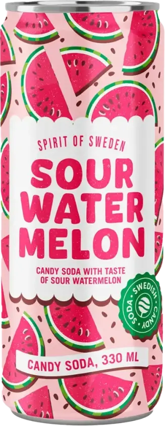 Sour Watermelon Soda 330ml