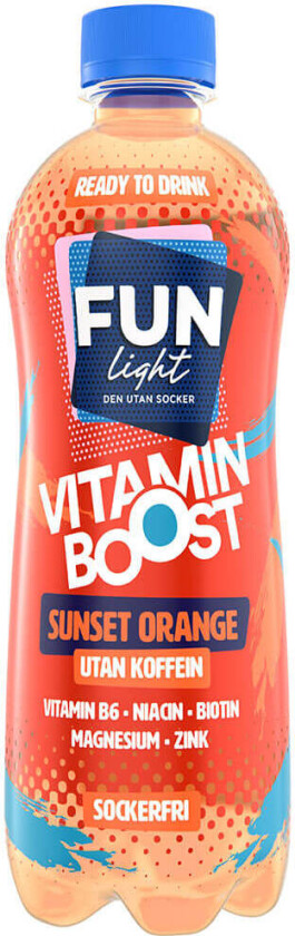 FUN Light RTD Sunset Orange Koffeinfri 500ml