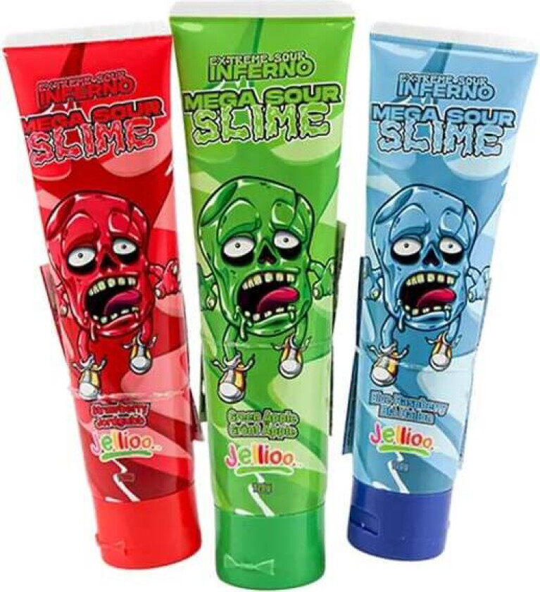 Jellioo Inferno Mega Sour Slime 120g