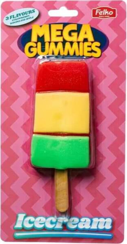 Mega Gummies Ice Cream 120g