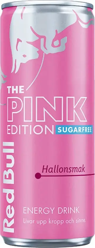 Pink Edition Sugar Free Hallonsmak 25cl(BF:2026-01-03