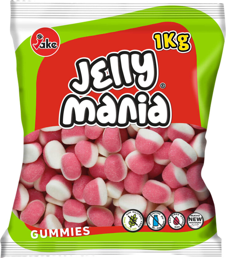 Jelly Mania Kisses 1kg