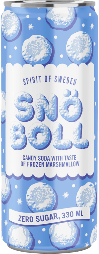 Spirit of Sweden - Snöboll Zero läsk 33cl