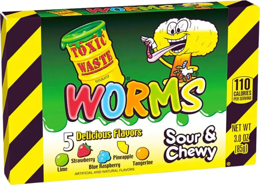 Sour Gummy Worms 85g