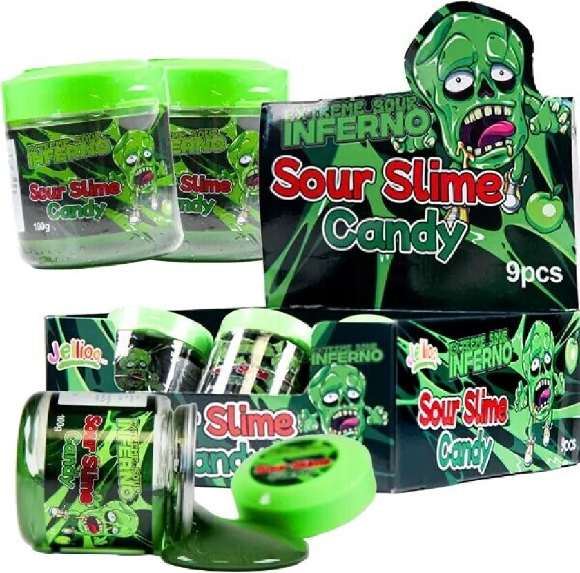 Jellioo Inferno Sour Slime 100g (1st)