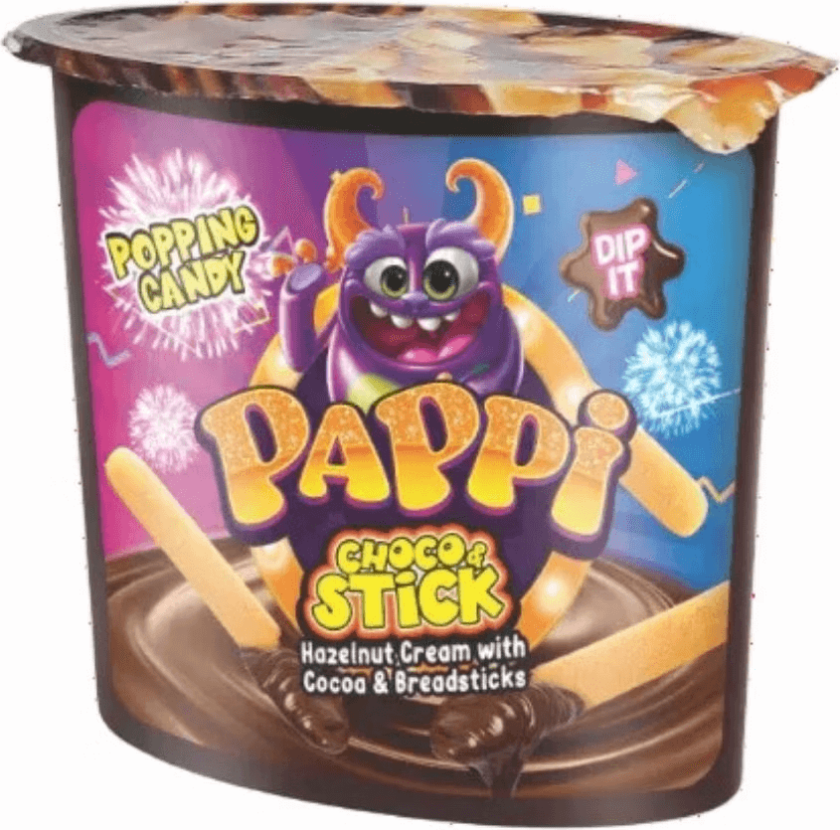 Bilde av Choco & Sticks med poppande godis 55g