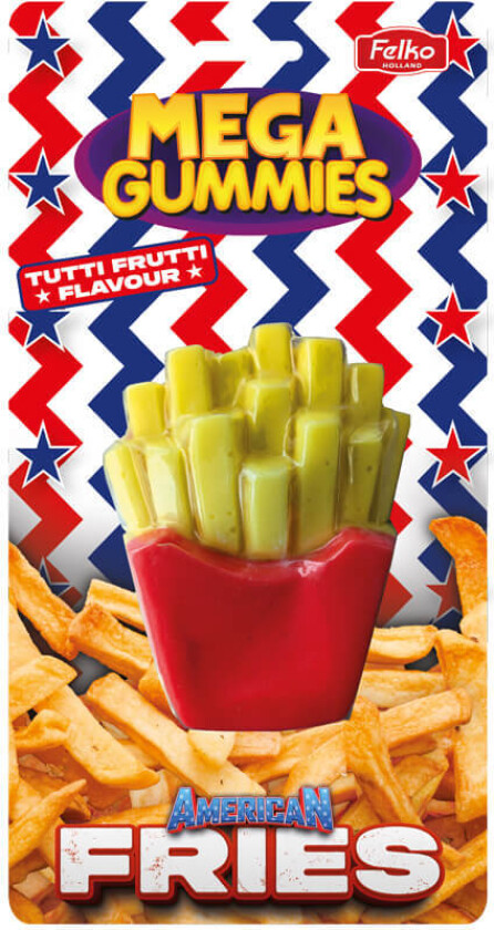 Mega Gummies American Fries 120g