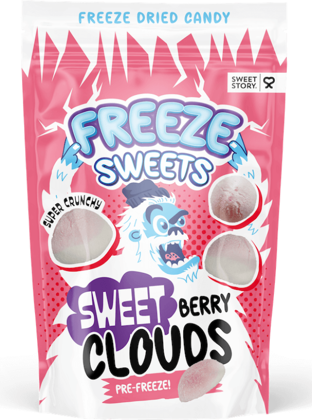 Frystorkat Sweet Berry Clouds 40g
