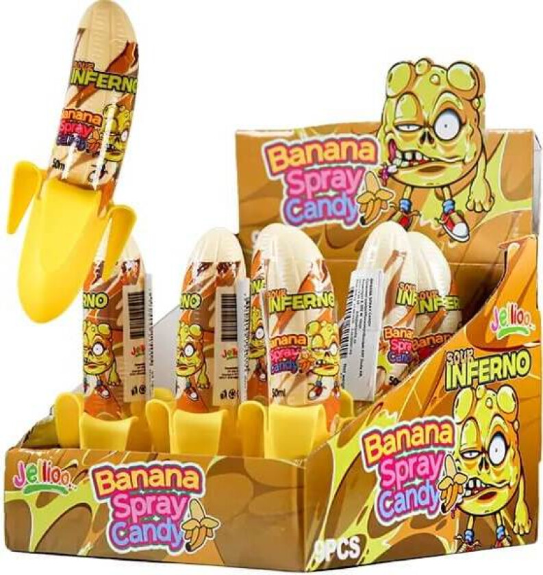 Jellioo Inferno Banana Spray 50ml (1st)