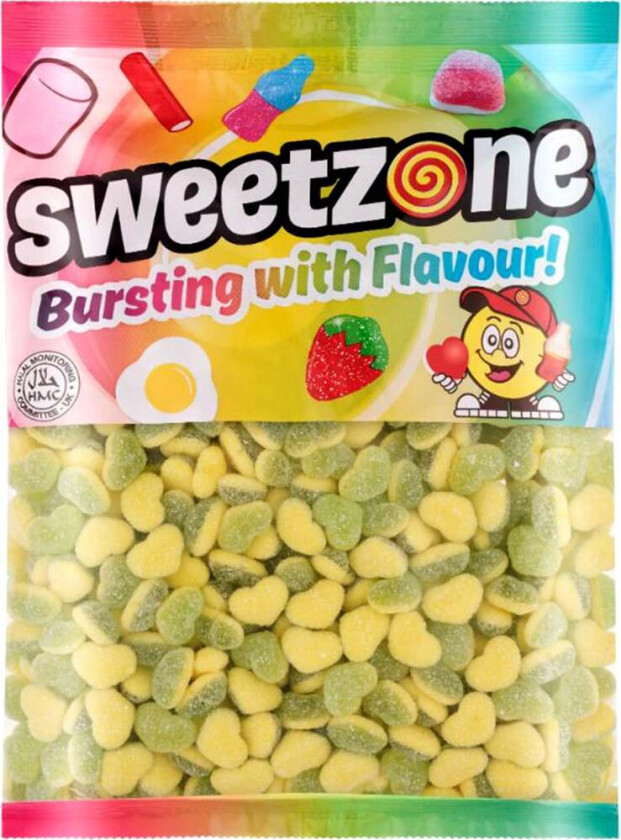 Apple & Custard Hearts 1kg