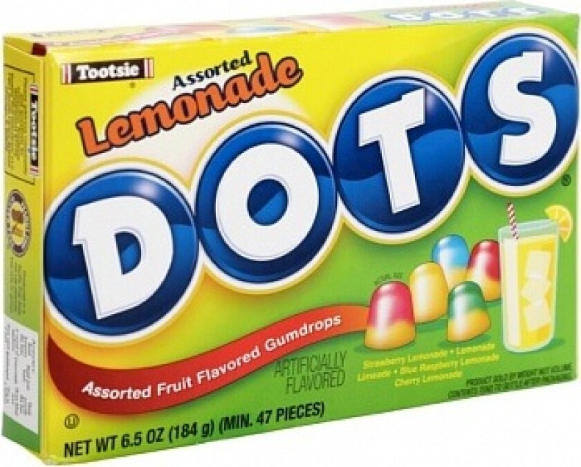 Tootsie Dots Lemonade Box 184g