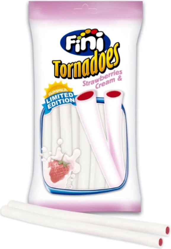 Tornadoes Strawberries & Cream 160g