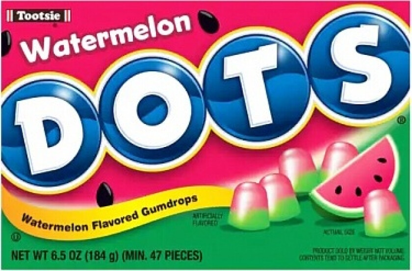 Tootsie Dots Watermelon Box 184g