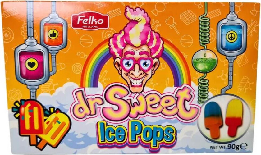 Dr Sweet Ice Pop Gummies 90g