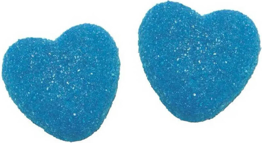 Filled Raspberry Shiny Hearts 825g