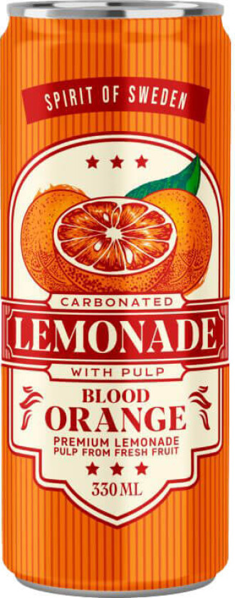Spirit of Sweden - Lemonad Blodapelsin 33cl
