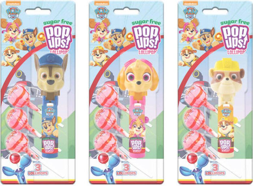 Blister Lolly Pop Up Sugarfree 30g (1st)