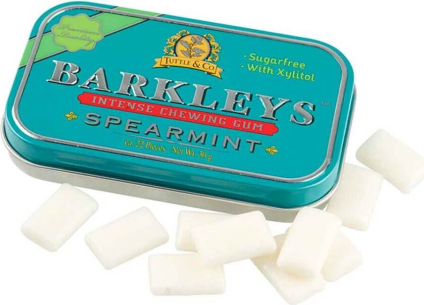 Barkleys Gum - Spearmint 30g