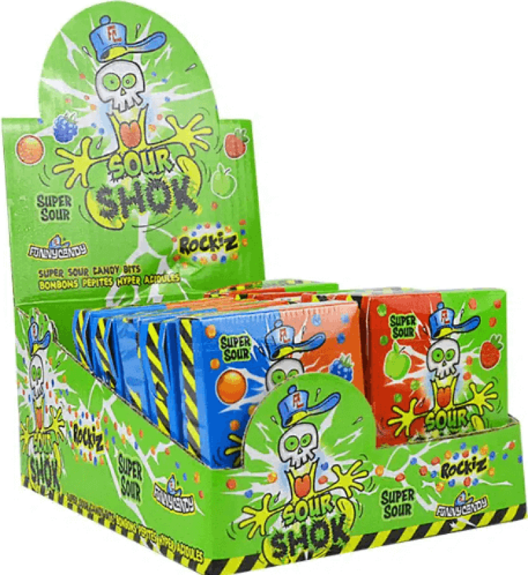 Sour Shok Rockiz 50g (1st)