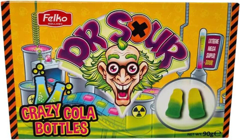 Crazy Cola Bottles 90g