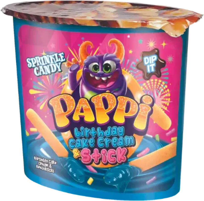 Birthday Cake Cream & Sticks 55g