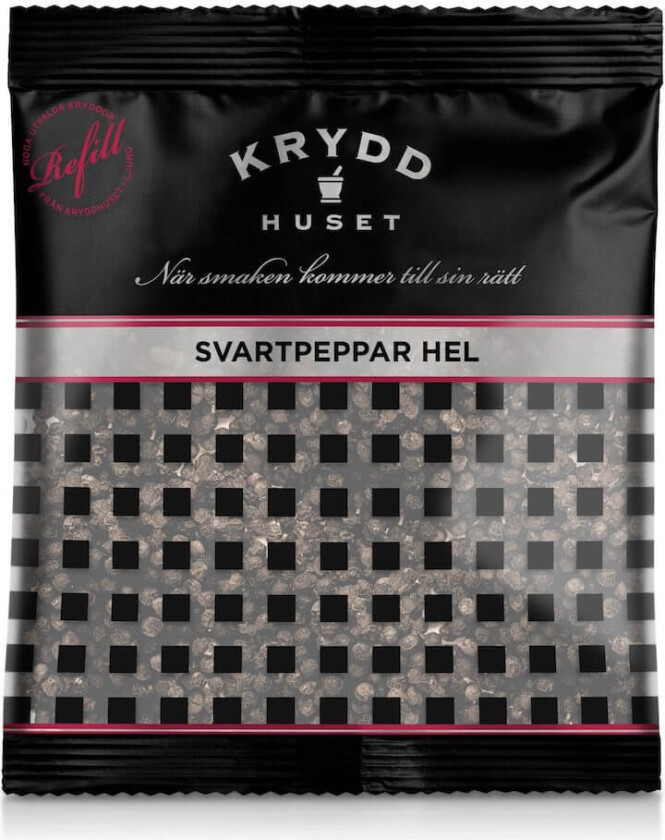 Svartpeppar hel 210g