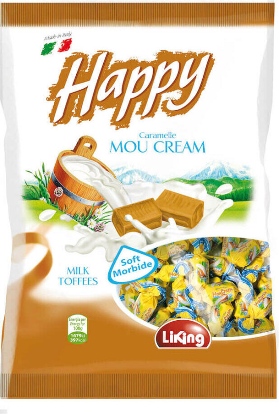 Happy Milk Toffees 1kg(BF:2026-02-01)