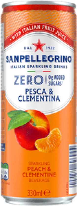Peach & Clementine Zero 33cl
