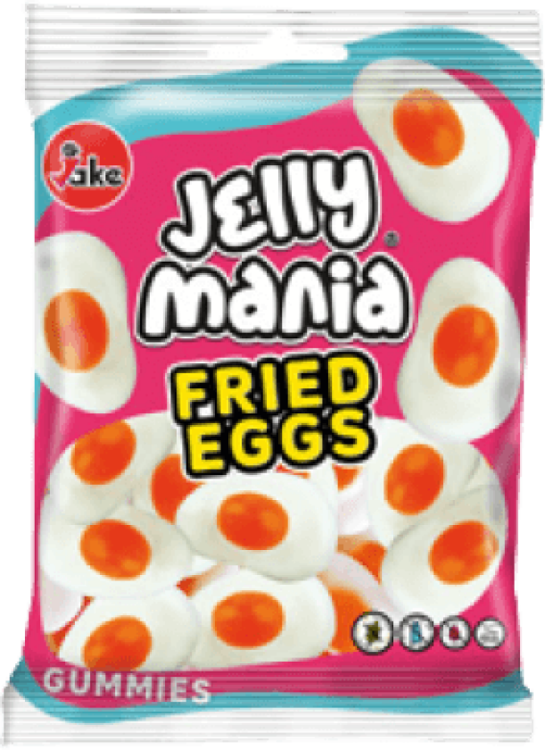 Jelly Mania Fried Eggs 100g