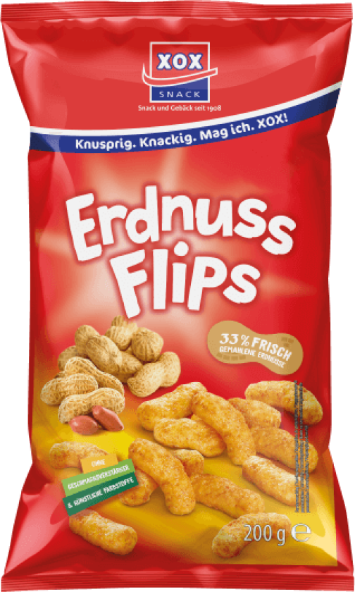 XOX Jordnötsbågar 200g