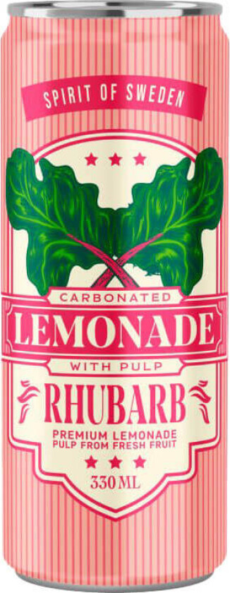 Spirit of Sweden - Lemonad Rabarber 33cl