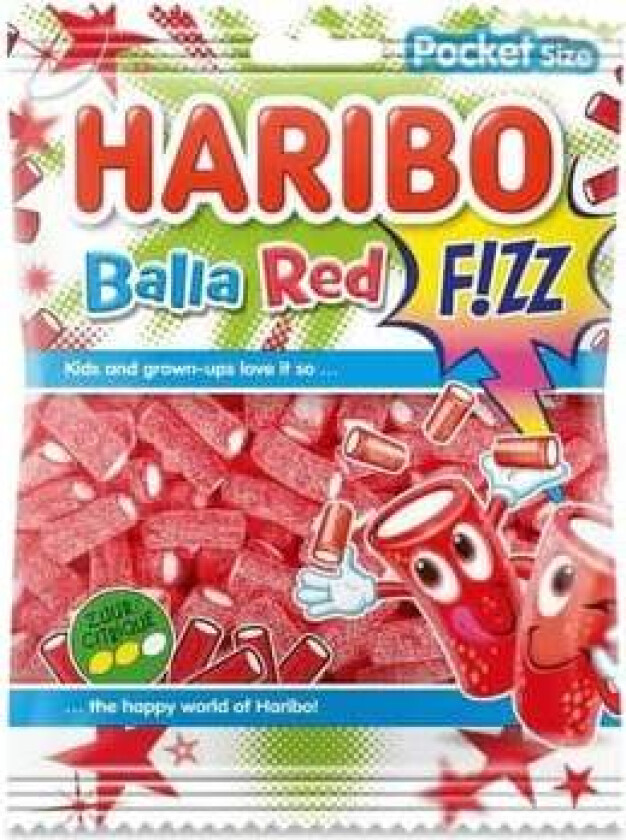 Haribo Balla Red Fizz 70g