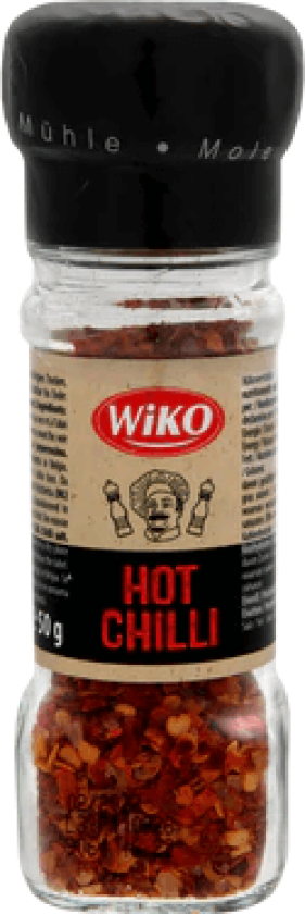 Wiko Kryddkvarn - Hot Chili 40g