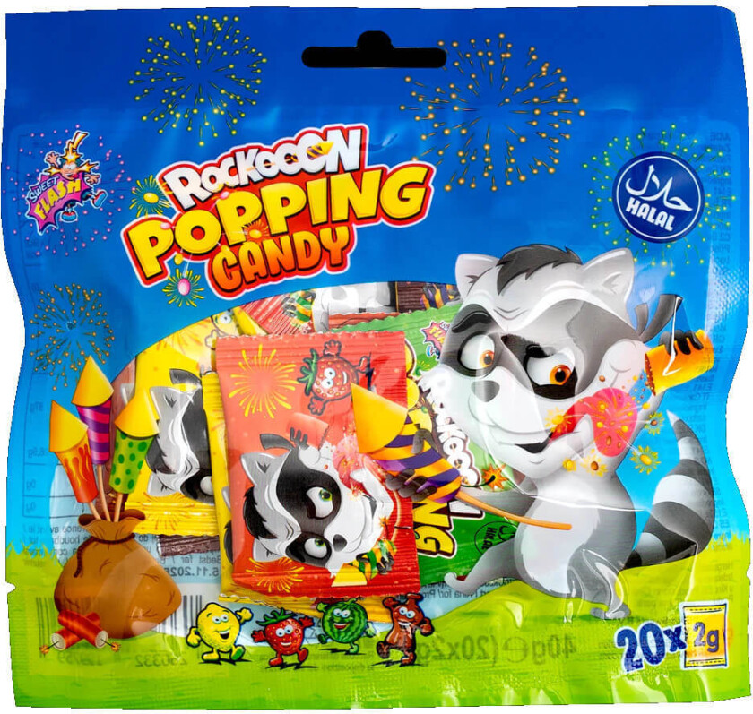 Sweet Flash Popping Candy 40g