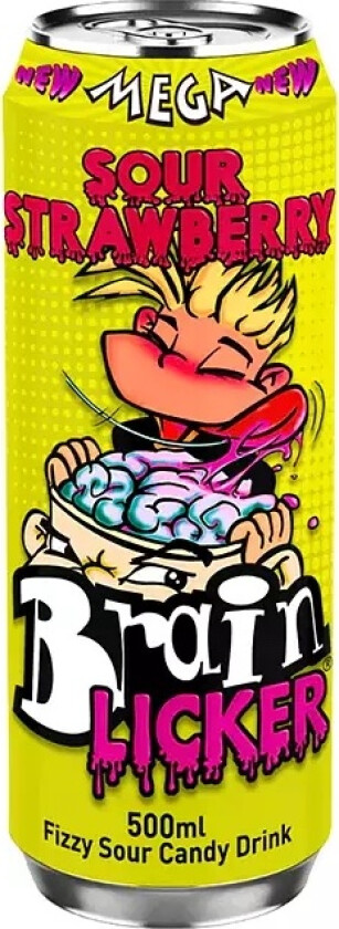 Brain Licker Sour Soda Strawberry 50cl(BF:2024-10-31)