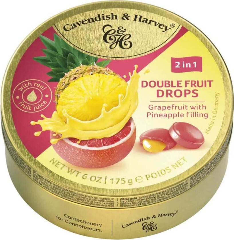 Grapefruit Pineapple Drops 175g