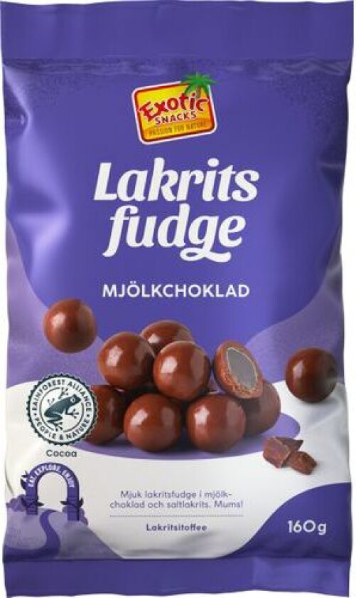 Lakritsfudge 160g