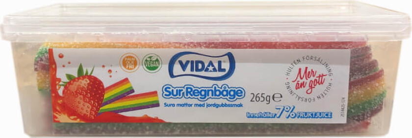 Sura Regnbågemattor 265g