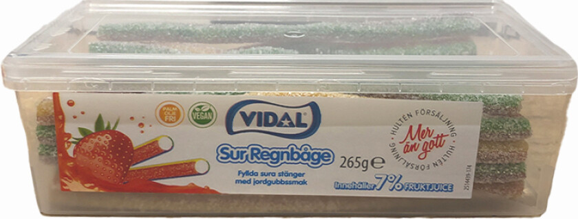 Sura Regnbågestänger 265g