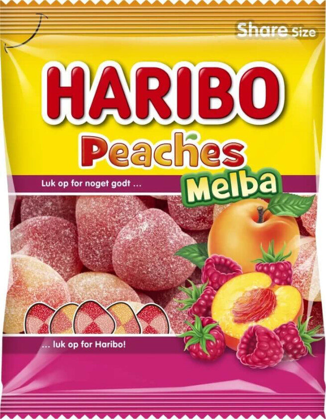 Haribo Peaches Melba 80g