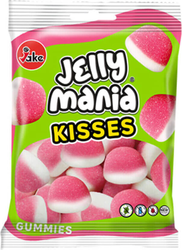 Jelly Mania Kisses 100g