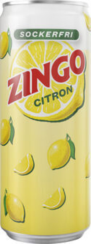 Zingo Citron Sockerfri 33cl