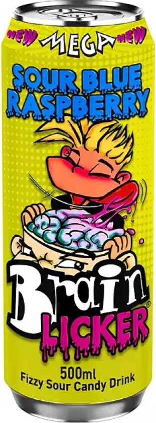 Brain Licker Sour Soda Blue Raspberry 50cl(BF:2024-10-31)