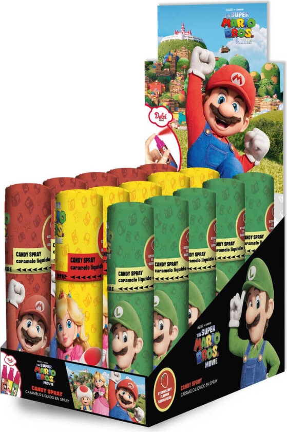 Super Mario Bros Candy Spray 25ml (1st)