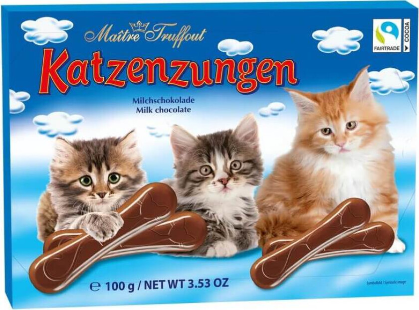 Maitre Truffout Catfingers Milk Chocolate 100g